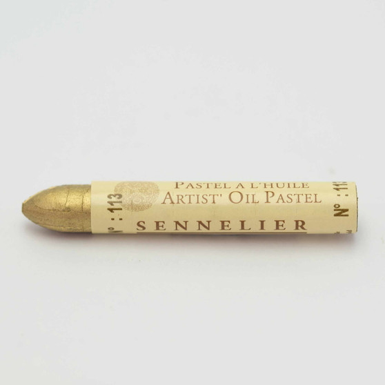 Sennelier Oil Pastel 113 Iridescent Rich Pale Gold