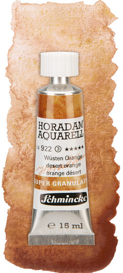 Schmincke Horadam Supergranulating Watercolor 15ml Tube Desert Orange