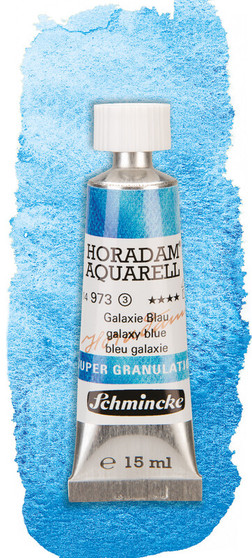 Schmincke Horadam Supergranulating Watercolor 15ml Tube Galaxy Blue