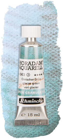 Schmincke Horadam Supergranulating Watercolor 15ml Tube Glacier Green