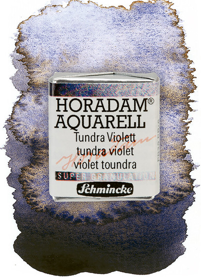 Schmincke Horadam Supergranulating Watercolor Half Pan Tundra Violet