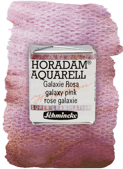 Schmincke Horadam Supergranulating Watercolor Half Pan Galaxy Pink