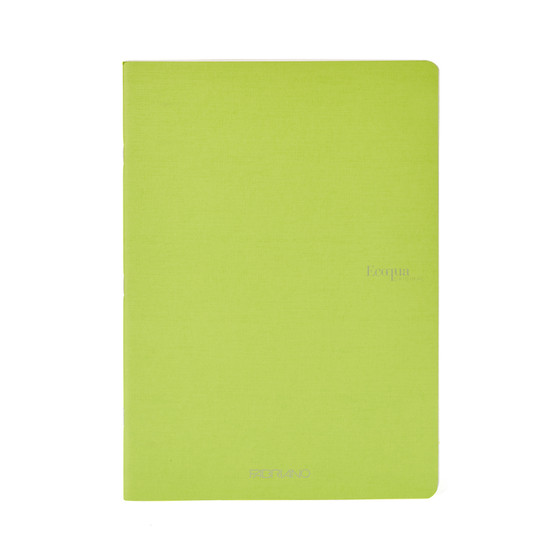 Fabriano Ecoqua Original Staple-Bound Notebook A5 Lined Lime