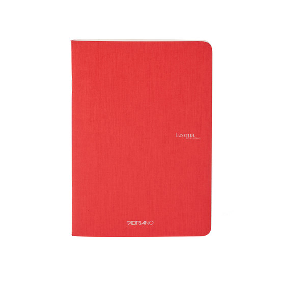 Fabriano Ecoqua Original Staple-Bound Notebook A4 Dot Red