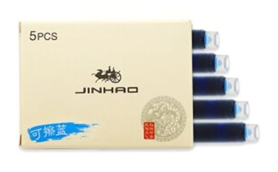 Jinhao Ink Cartridges Blue 5 Pack