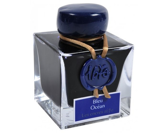 Herbin 1670 Anniversary Ink 50ml Blue Ocean