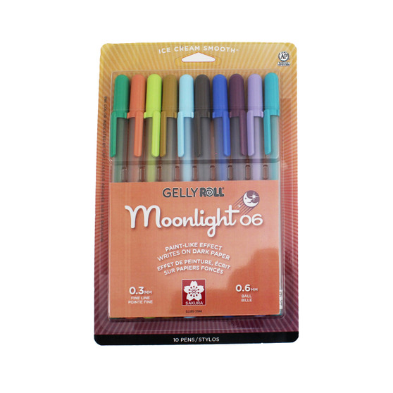 Sakura Gelly Roll Moonlight 06 Pens 10 Pack