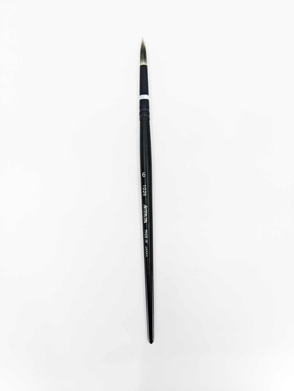 Interlon 1026 Short Handle Watercolor Brush Round 6