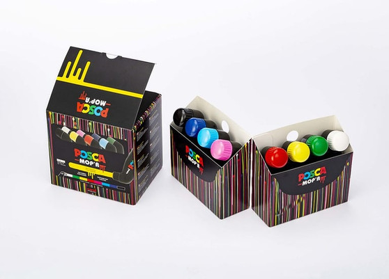 Posca MOP'R 8 Color Set