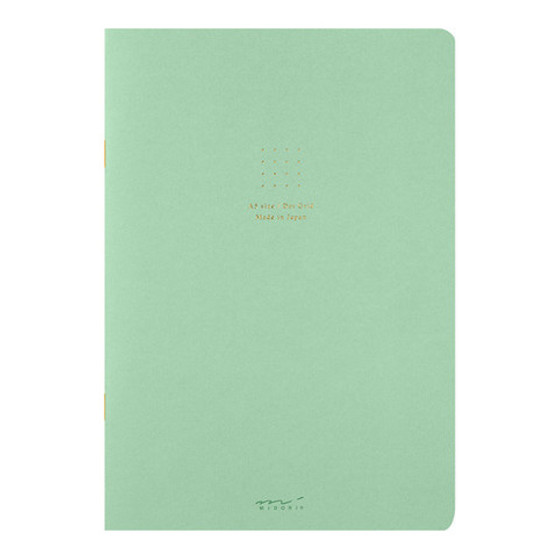 Midori Soft Cover Dot Grid Notebook 6X8 Green