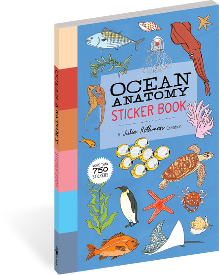 Ocean Anatomy Sticker Book