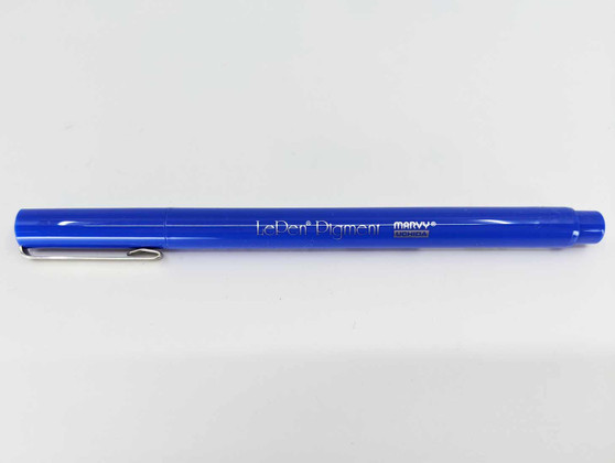 Marvy Uchida LePen Pigment .3mm Fine Marker Blue