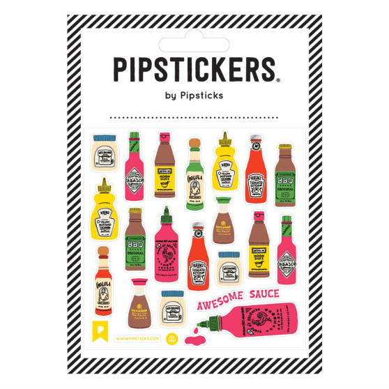 Pipsticks PipStickers Stickers Awesome Sauce