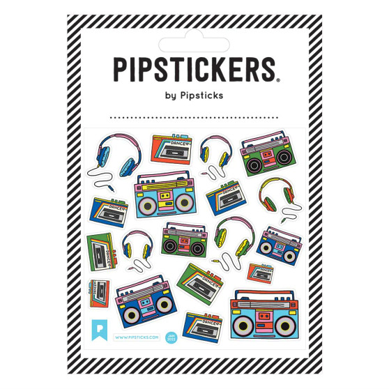 Pipsticks Pipstickers Stickers Fuzzy Music Machines