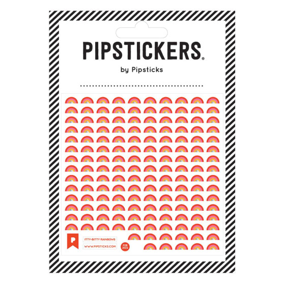 Pipsticks PipStickers Stickers Itty-Bitty Rainbows