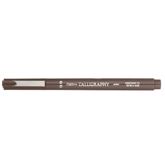 Uchida Marvy Calligraphy Pen 3.5mm Sepia