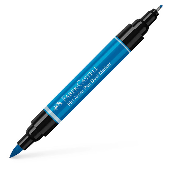 Faber-Castell Pitt Artist Pen Dual Marker Phthalo Blue