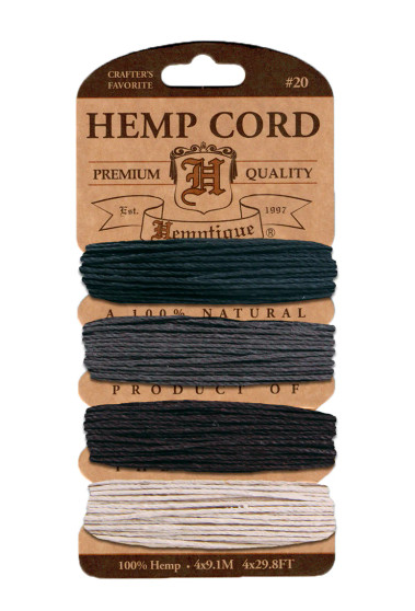 Hemptique #20 Hemp Cord Card Set Birds of a Feather