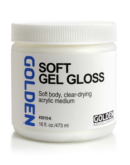 Golden Acrylic Soft Gel Gloss 16oz