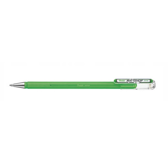 Pentel Mattehop 1.0mm Gel Pen Green