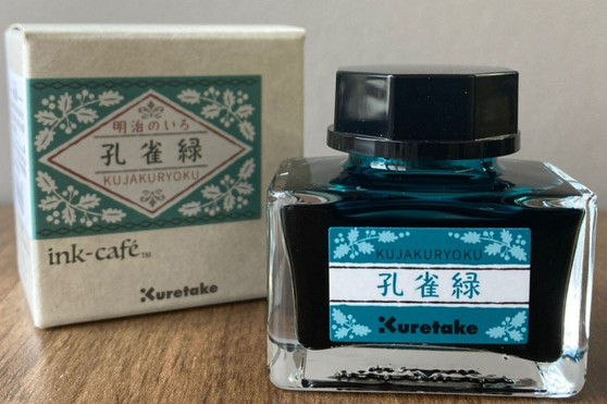 Kuretake Zig Meiji No Iro Bottled Ink Kujakuryoku