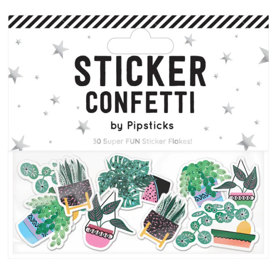 Pipsticks PipStickers Confetti Best Fronds