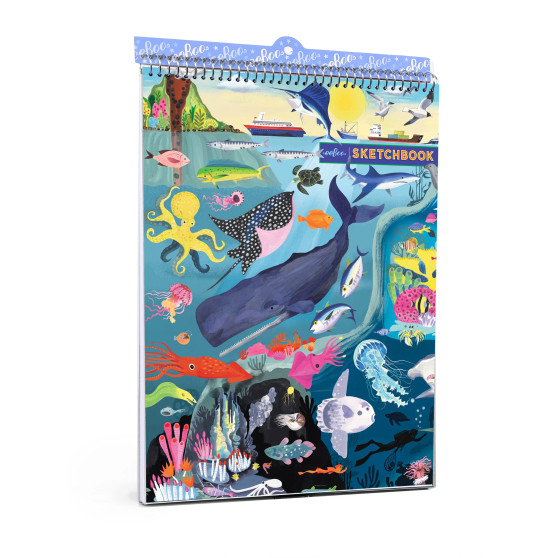 Eeboo Under the Sea Sketchbook