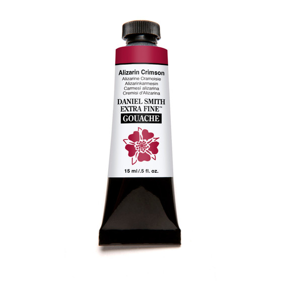 Daniel Smith Gouache 15ml Tube Alizarin Crimson