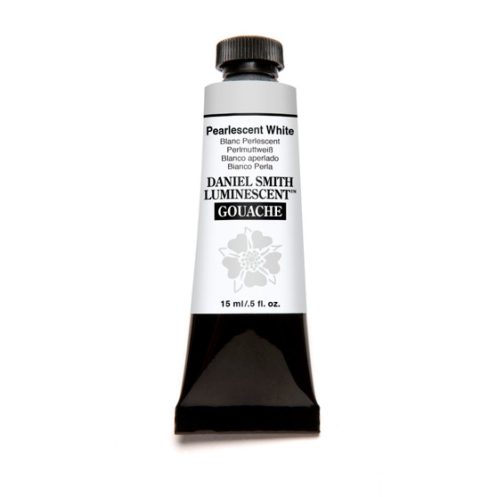 Daniel Smith Gouache 15ml Tube Pearlescent White