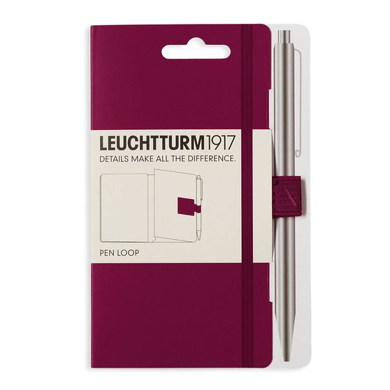 Leuchtturm 1917 Pen Loop Port Red