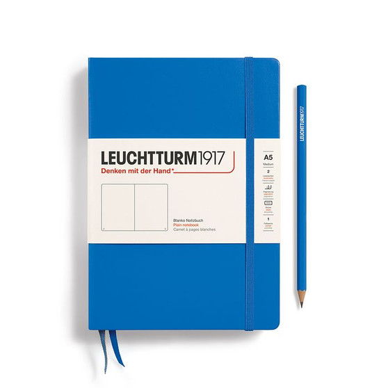 Leuchtturm 1917 Notebook Hardcover Medium (A5) Blank Sky