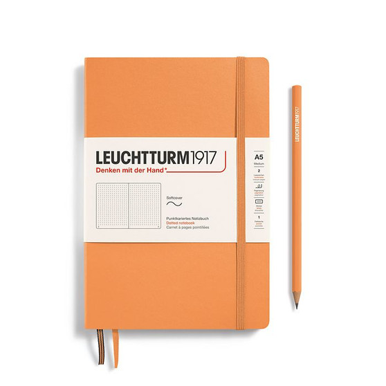 Leuchtturm 1917 Notebook Softcover Medium (A5) Dot Apricot