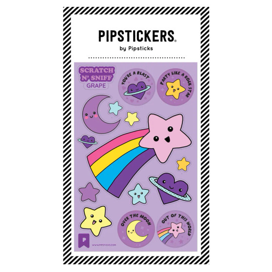 Pipsticks PipStickers Over The Moon Scratch 'N Sniff