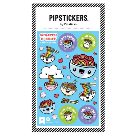 Pipsticks PipStickers Instant Happiness Scratch 'N Sniff