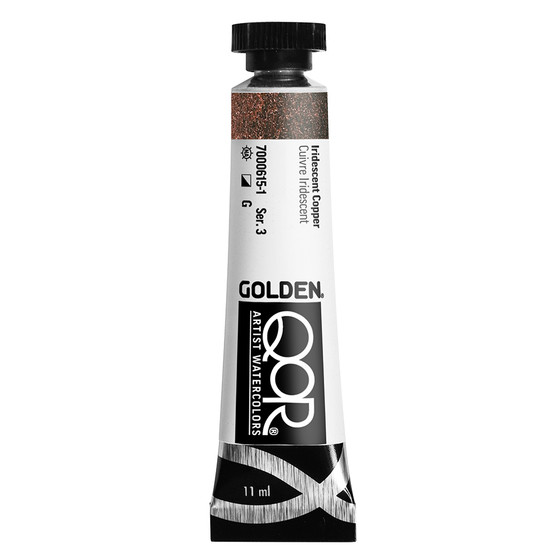 QoR Watercolor 11ml tube Iridescent Copper