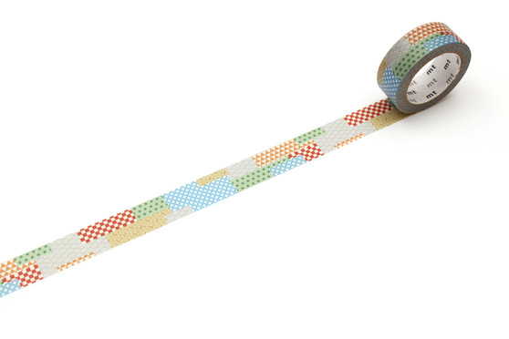 MT Washi Tape 15mm Traditional Japanese Patterns Mix