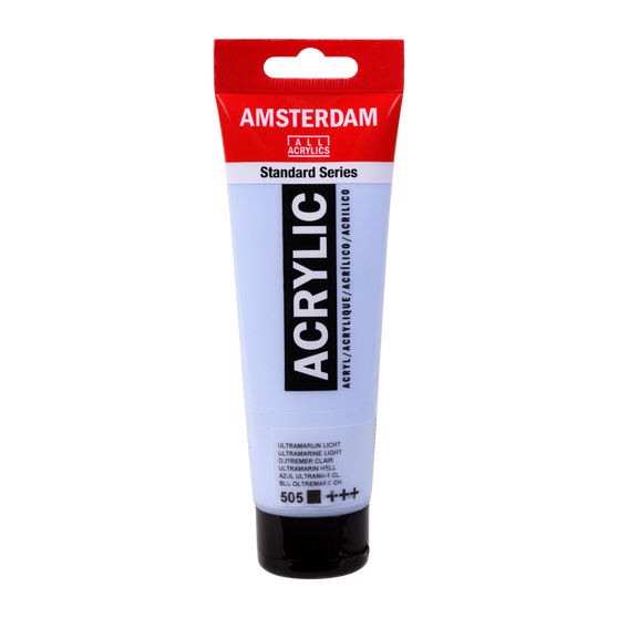 Amsterdam Acrylic 120ml Tube Ultramarine Light