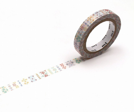 MT Washi Tape 7mm Embroidery Line