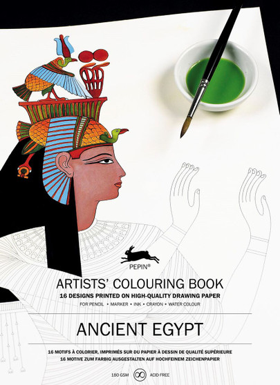 Pepin Press Artists' Coloring Book Ancient Egypt