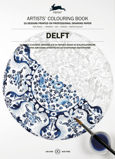 Pepin Press Artists' Coloring Book Delft
