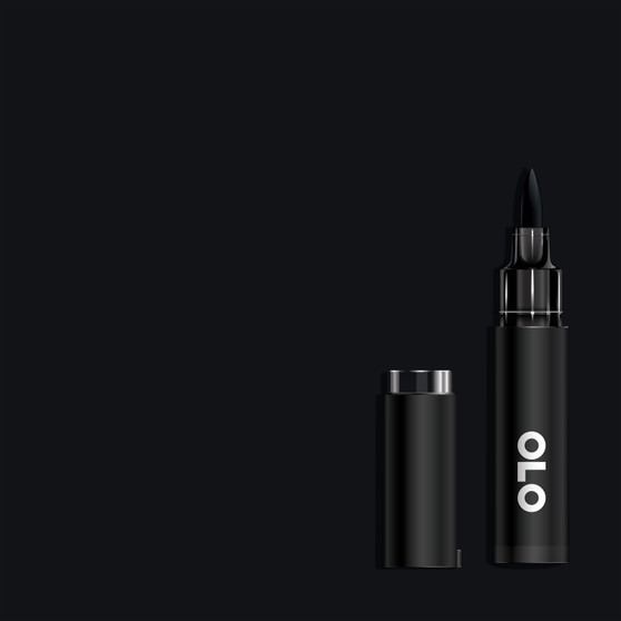 OLO Marker Brush Blue Black