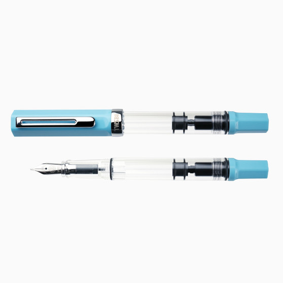 TWSBI ECO Fountain Pen Sky Blue Stub 1.1