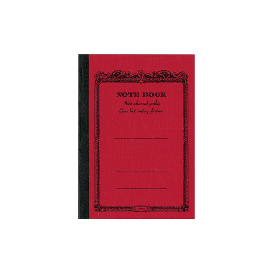 Apica Scroll Notebook "CD" Mini A7 4x2.75" Red