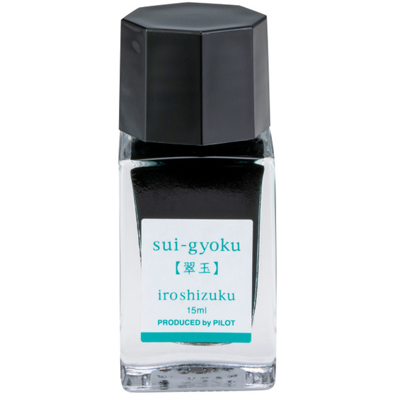Pilot Iroshizuku Fountain Pen Ink 15ml Bottle Sui-Gyoku