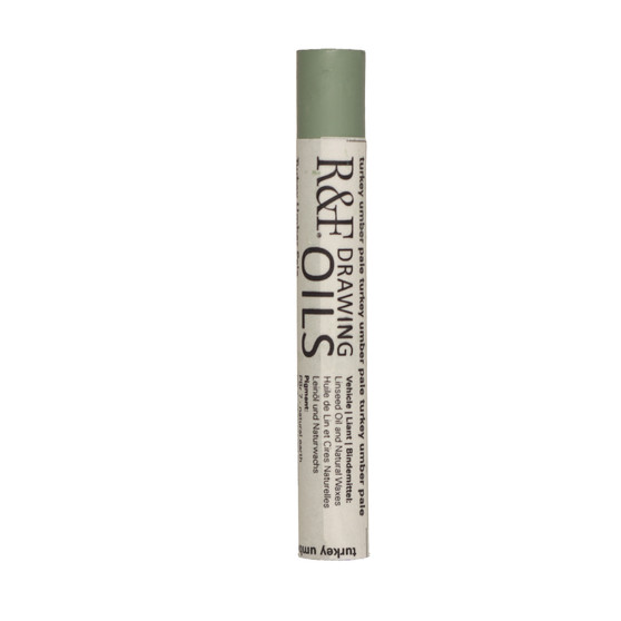 R&F Drawing Oils Color Turkey Umber Pale