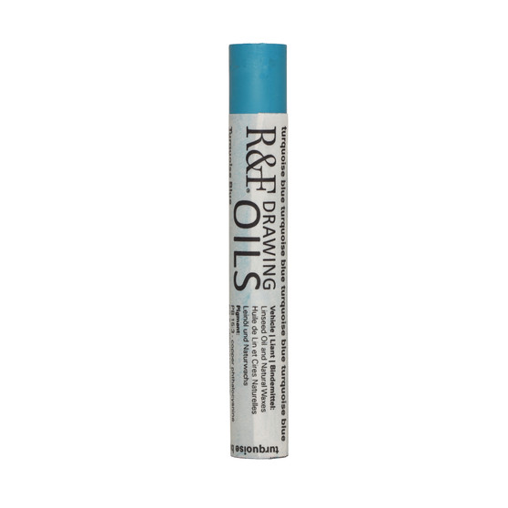R&F Drawing Oils Color Turquoise Blue