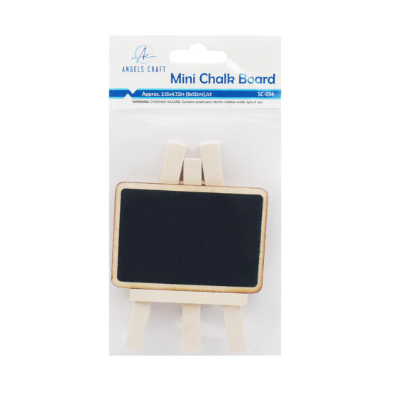 Angels Craft Mini Chalkboard Table Stand