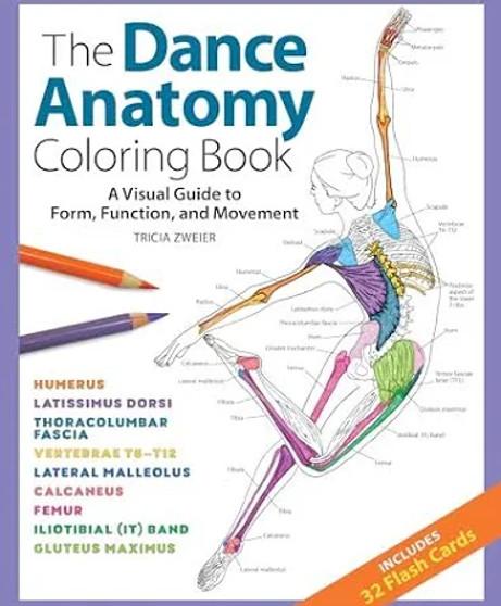 The Dance Anatomy Coloring Book