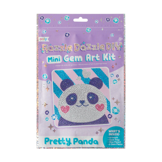 OOLY Razzle Dazzle DIY Gem Art Kit Pretty Panda