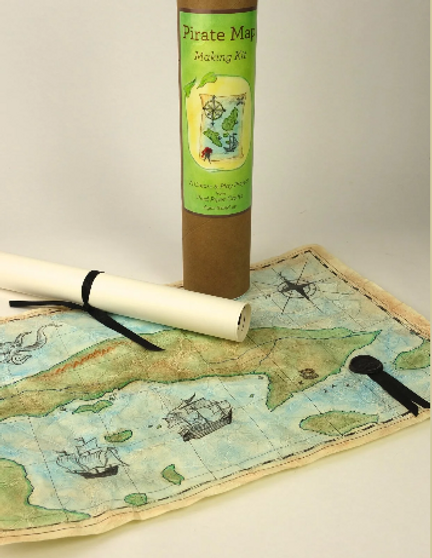 Pied Piper Crafts Pirate Map Kit